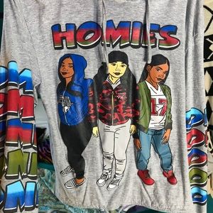 2 sweaters and 1 cropped blouse